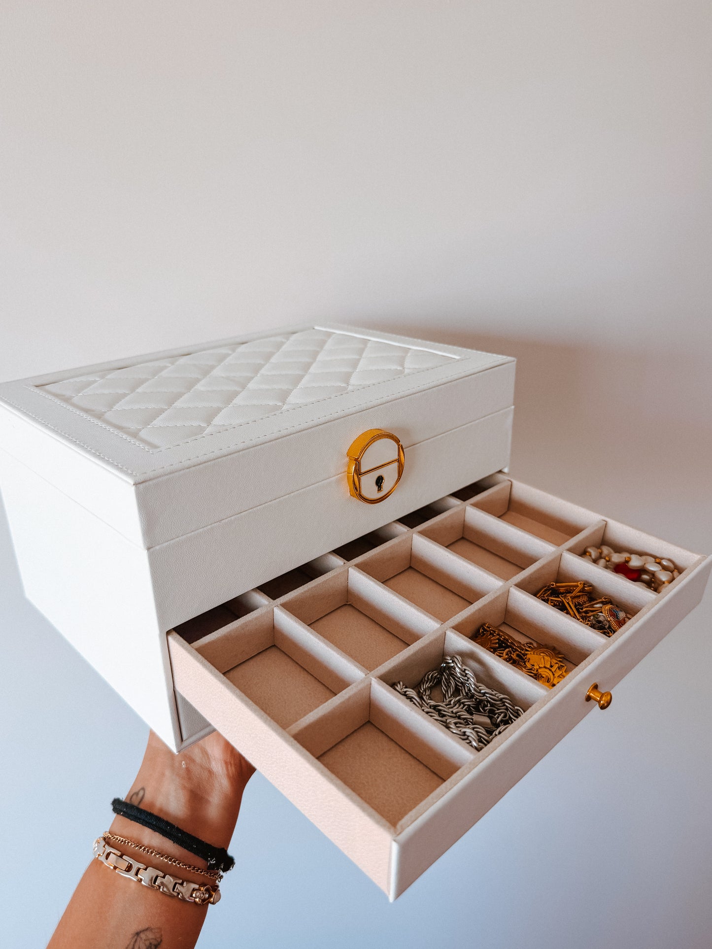 Organizador jóias Branco