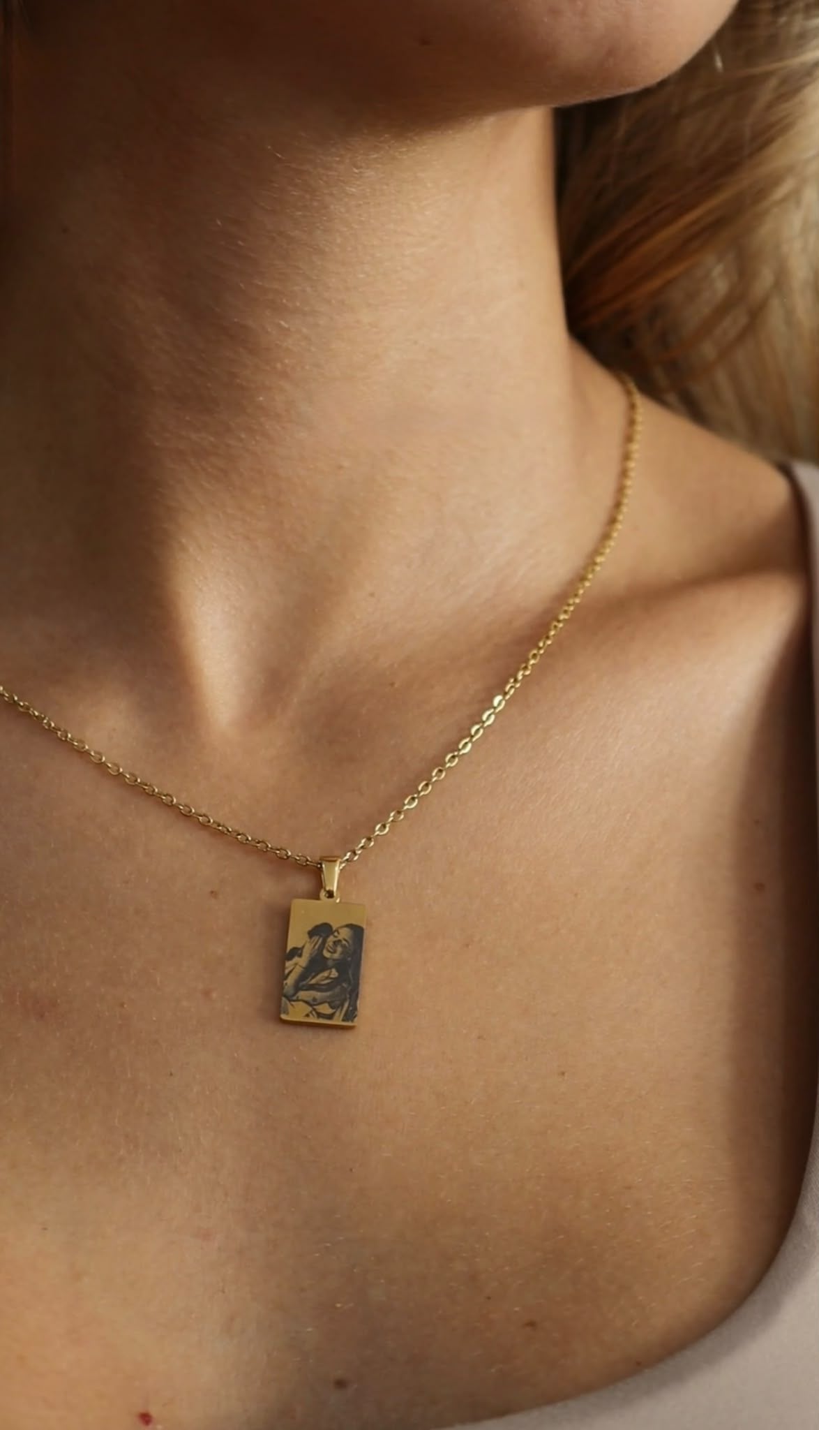 Colar Retangular Personalizável